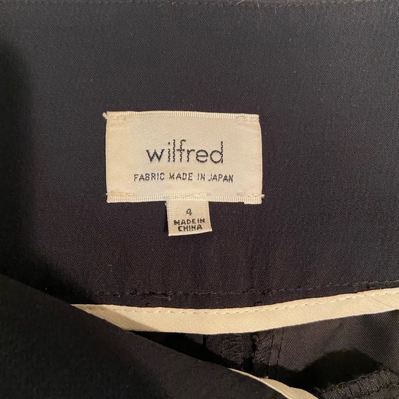 Aritzia - Wilfred - wide leg trousers. Japanese silk. Size 4. - Picture 3 of 4